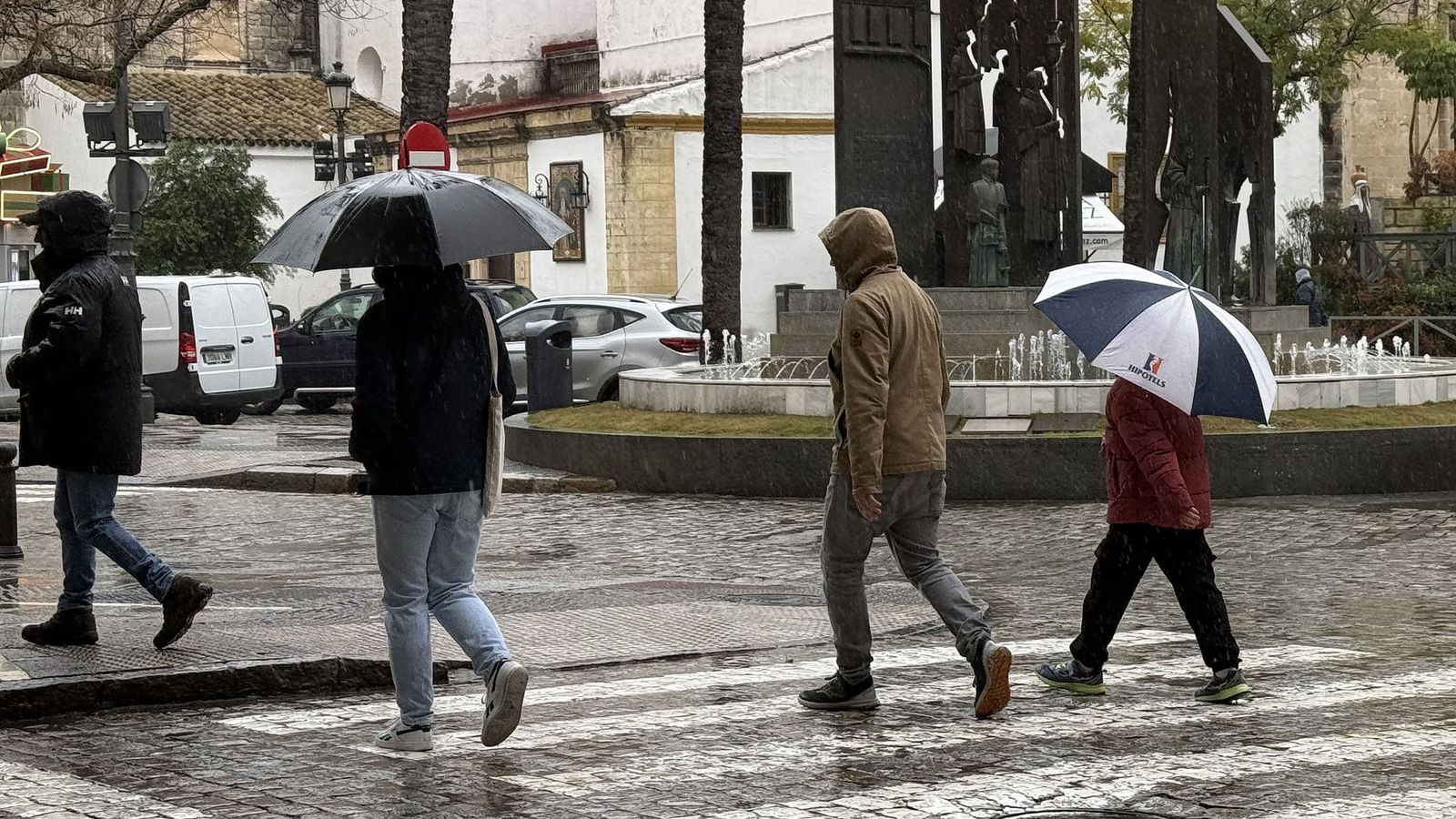 Los cielos volverán este jueves a estar cubiertos con lluvias en Jerez aunque Meteorología prevé que sean débiles