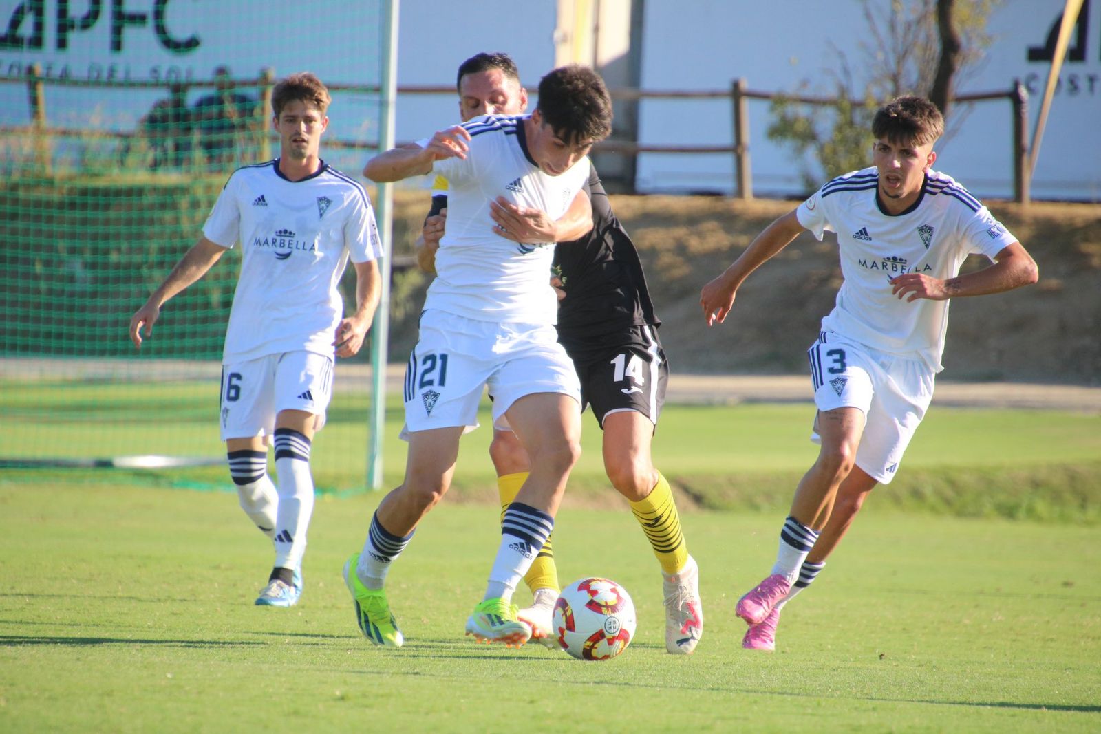 Un partido del Marbella en esta pretemporada