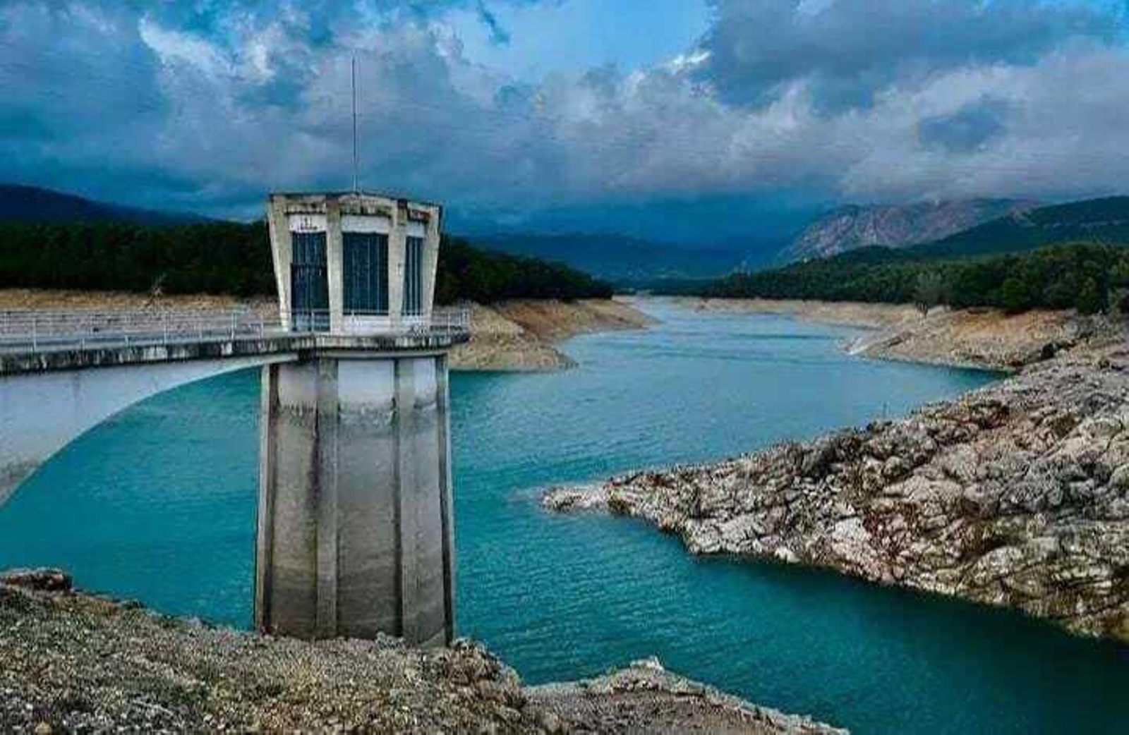Pantano de la Bolera en Jaén.
