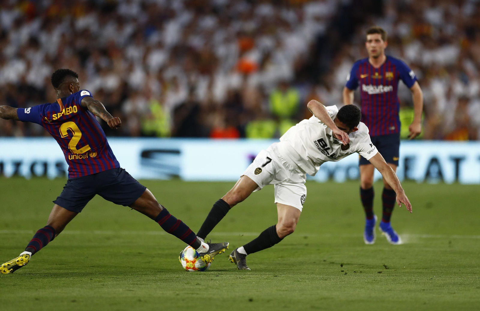 Las fotos de la final de la Copa del Rey entre el Barcelona y el Valencia en el Benito Villamarín
