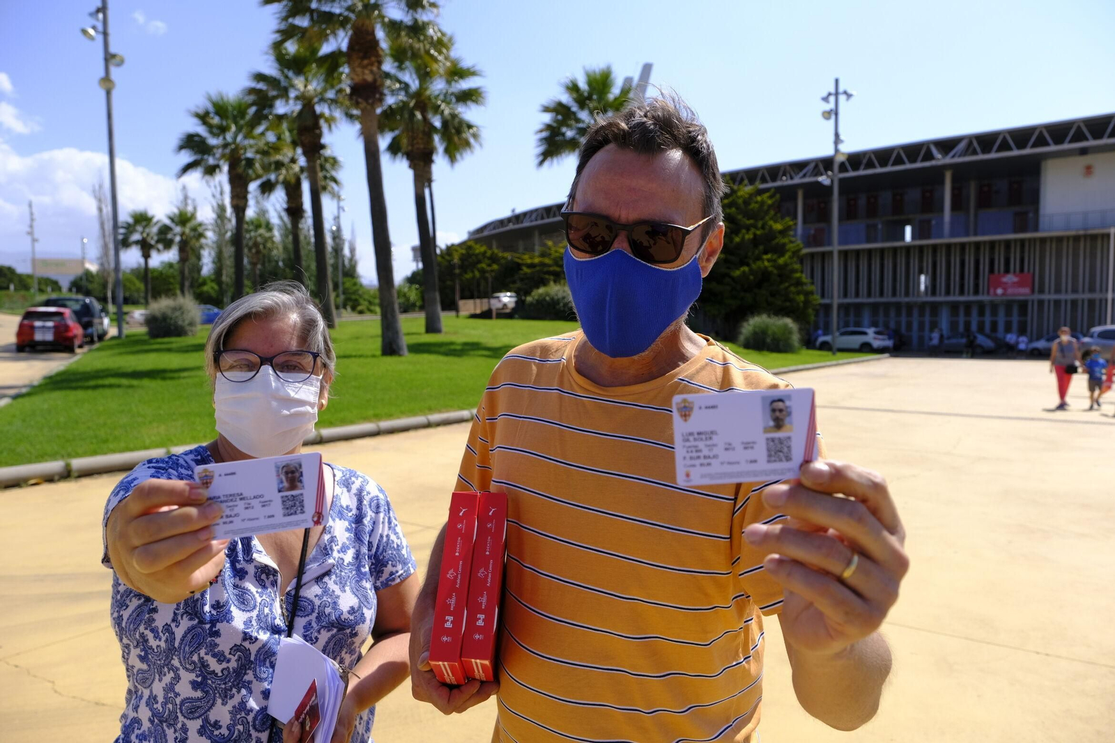 Abonados rojiblancos.