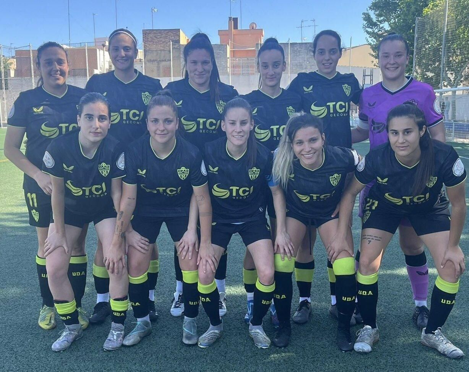 Once presentado por el conjunto almeriense en su encuentro frente al Aldaia.