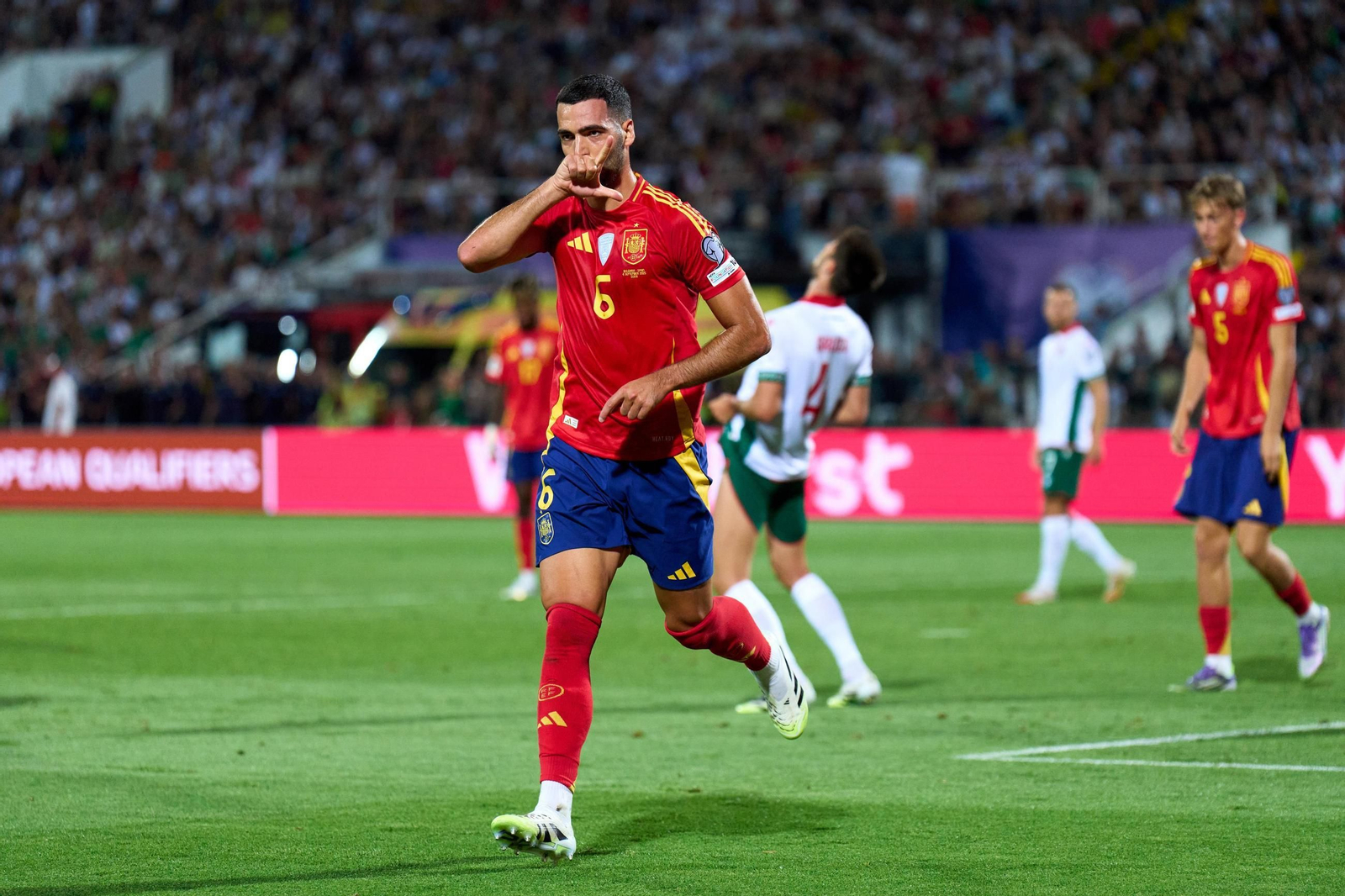 Las mejores fotos del Bulgaria-España