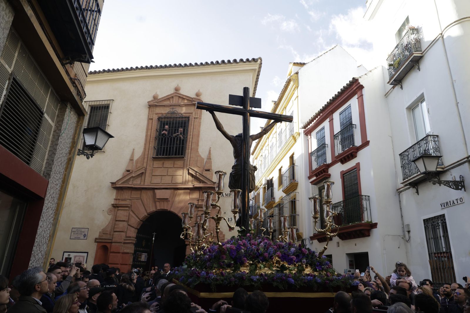 Las imágenes del Vía Crucis de las Hermandades