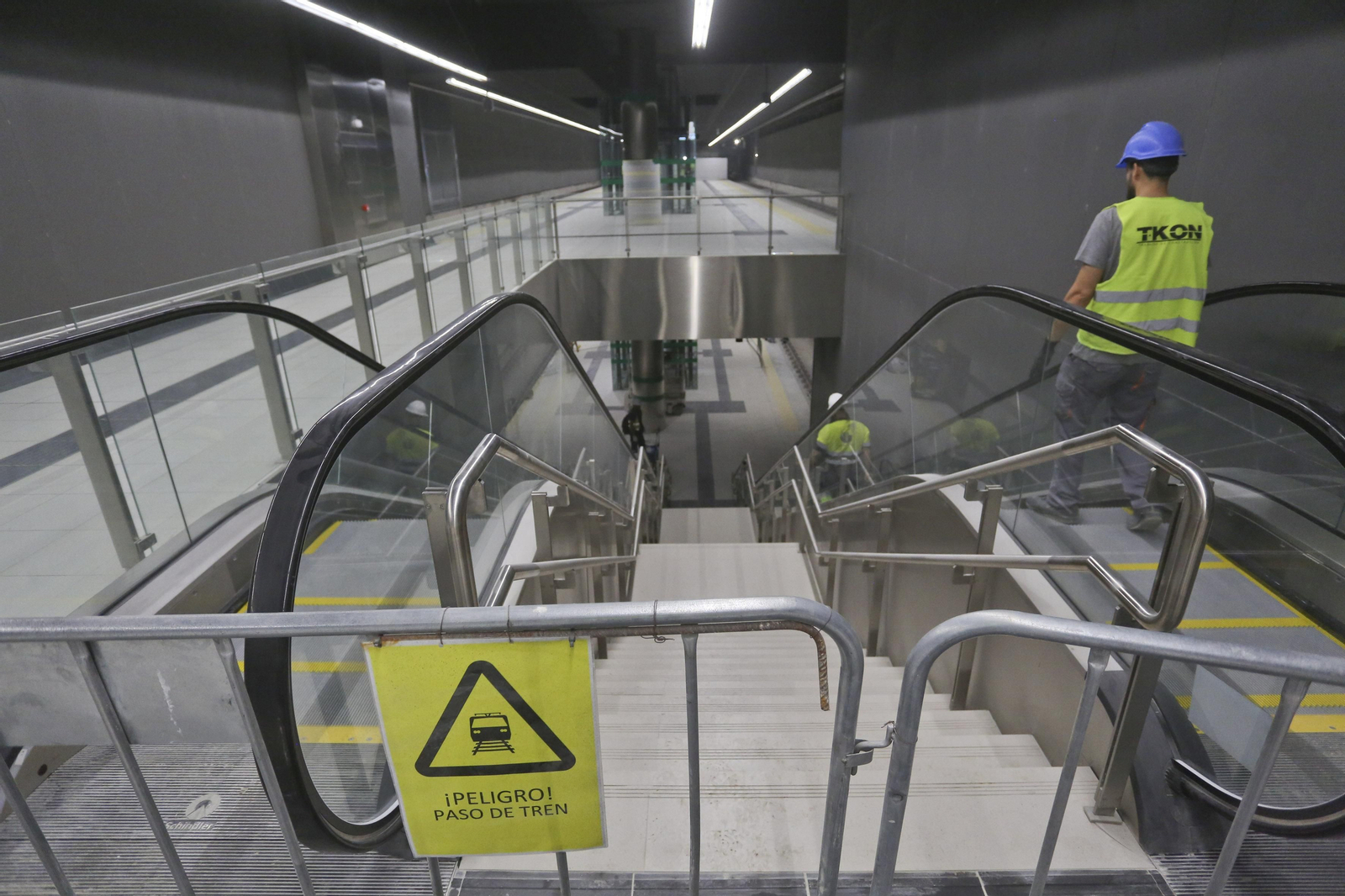 El Metro al Centro de Málaga: fotos de las estaciones Atarazanas y Guadalmedina El Metro al Centro de Málaga: fotos de las estaciones Atarazanas y Guadalmedina