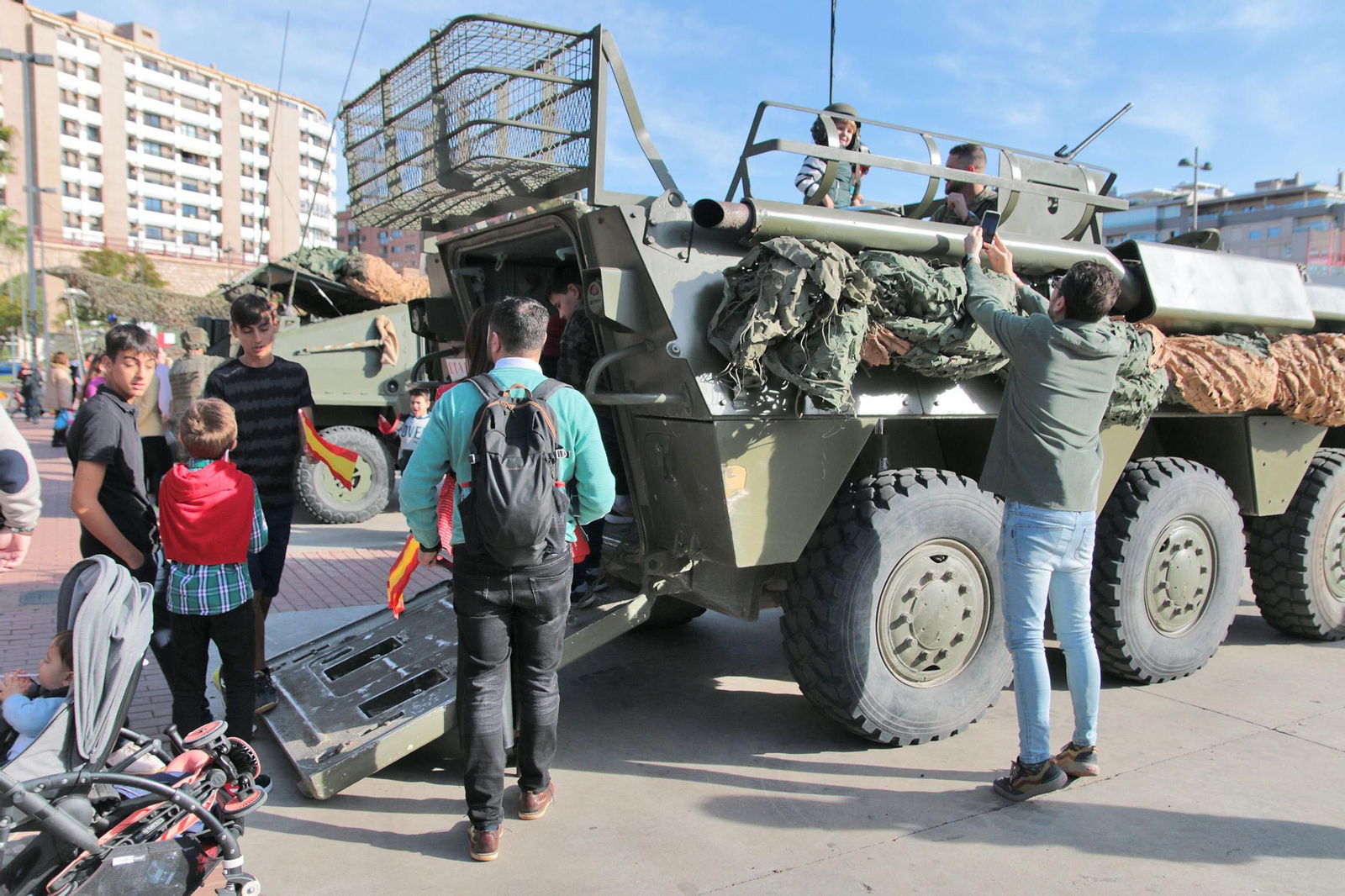 Jura de bandera civil en Las Almadrabillas