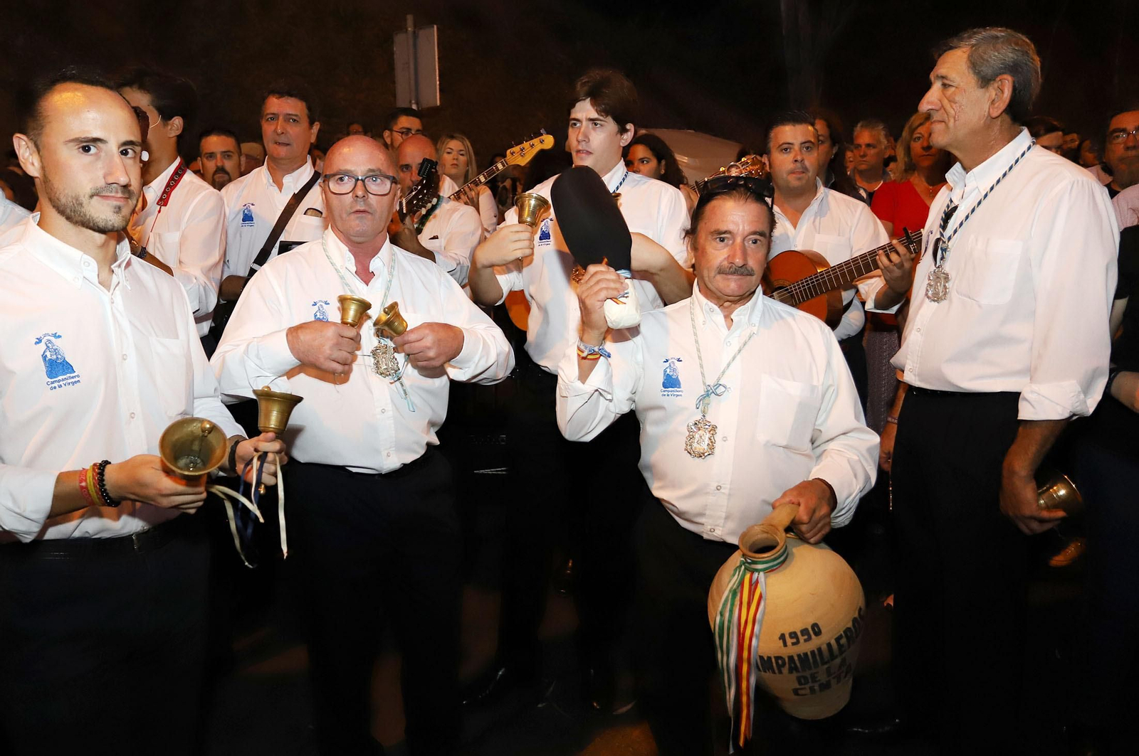 Imágenes de la bajada de la Virgen de La Cinta