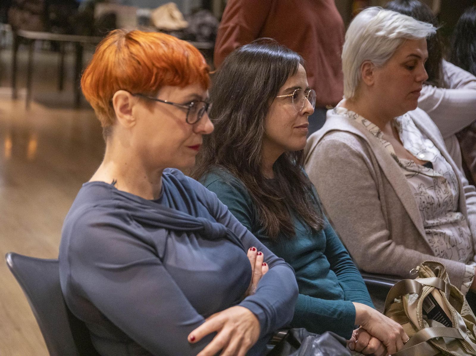 La Plataforma de Acción Feminista en Almería rinde homenaje a las mujeres de la Desbandá con su II Premio ‘Posidonia’ a Loli Sierra, vicepresidenta de la Asociación Memorialista de la Desbandá, en imágenes