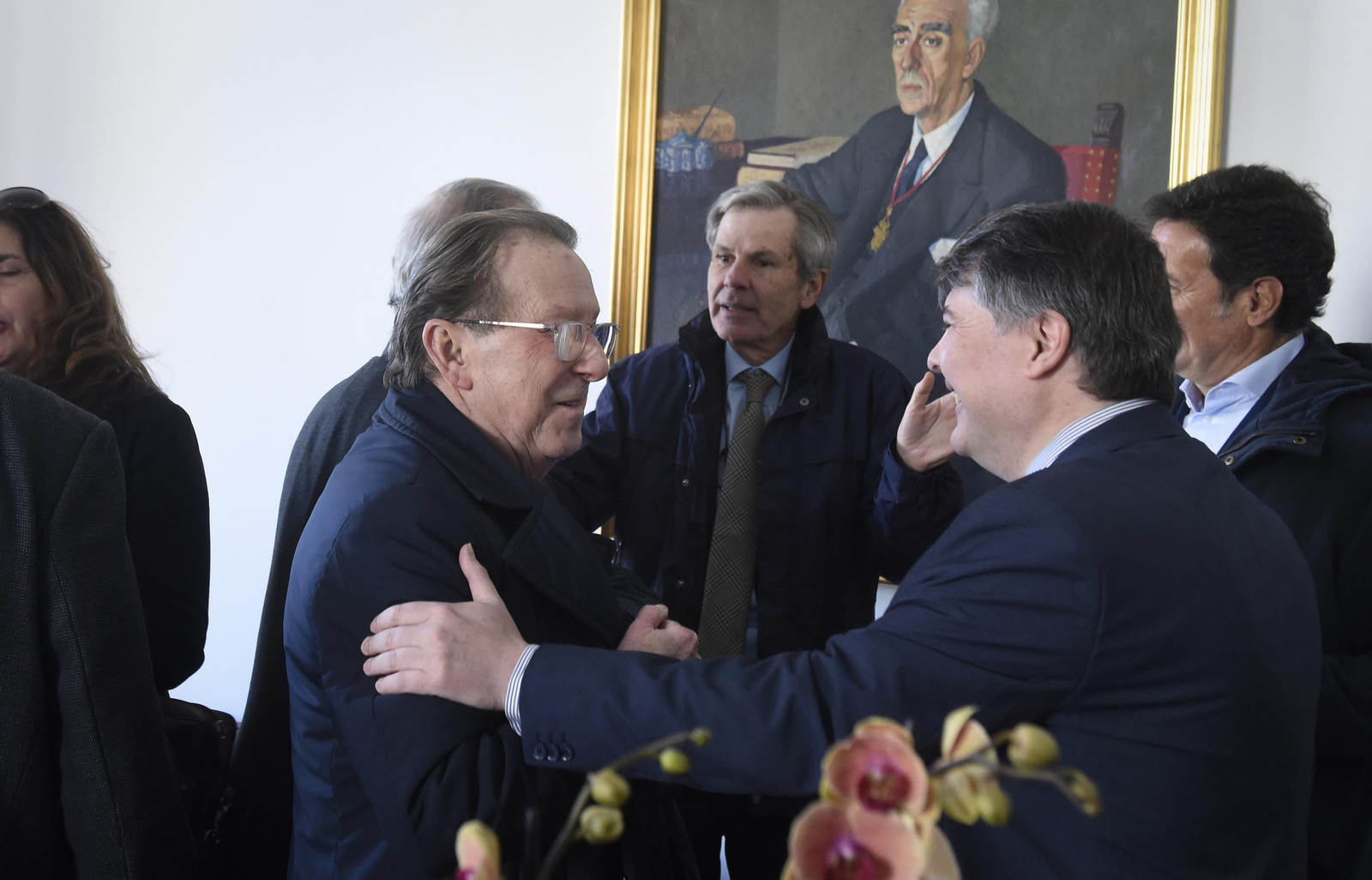 El homenaje al teniente fiscal  Emilio de Llera, en imágenes