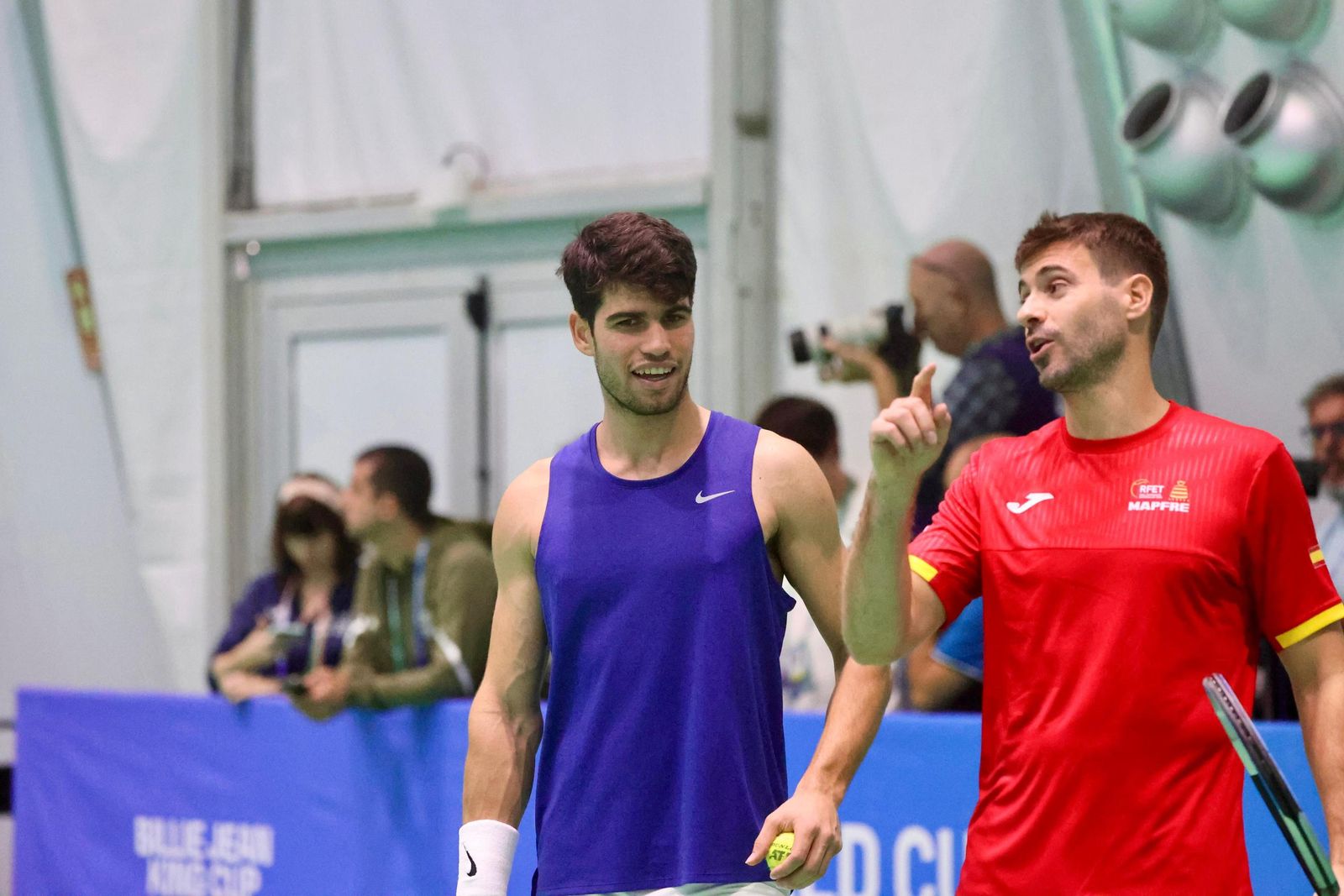 Rafa Nadal y Carlos Alcaraz ya preparan juntos la misión Copa Davis