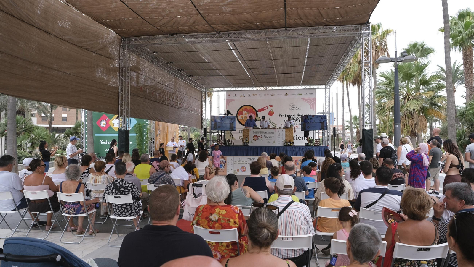 Encuentro gastronómico almeriense en la Feria de Almería 2025, en imágenes