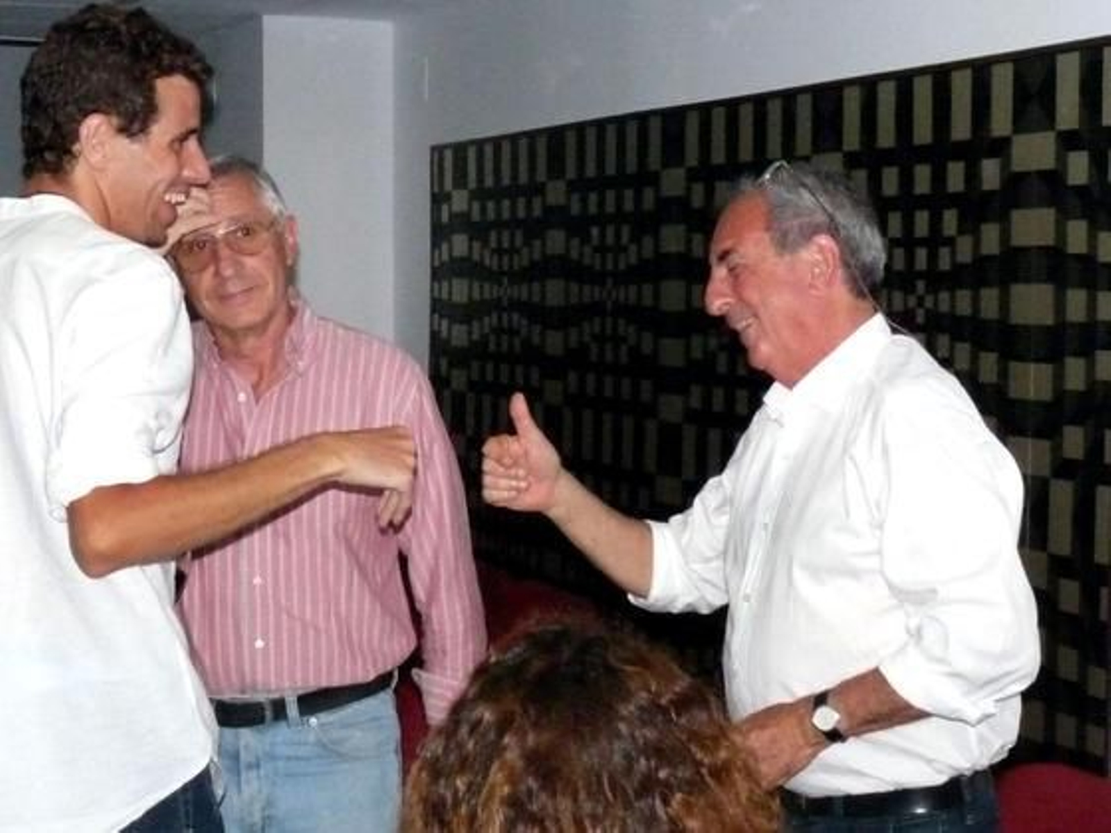 Juan Pablo Vázquez, en el Hotel Los Condes./Paqui Segarra