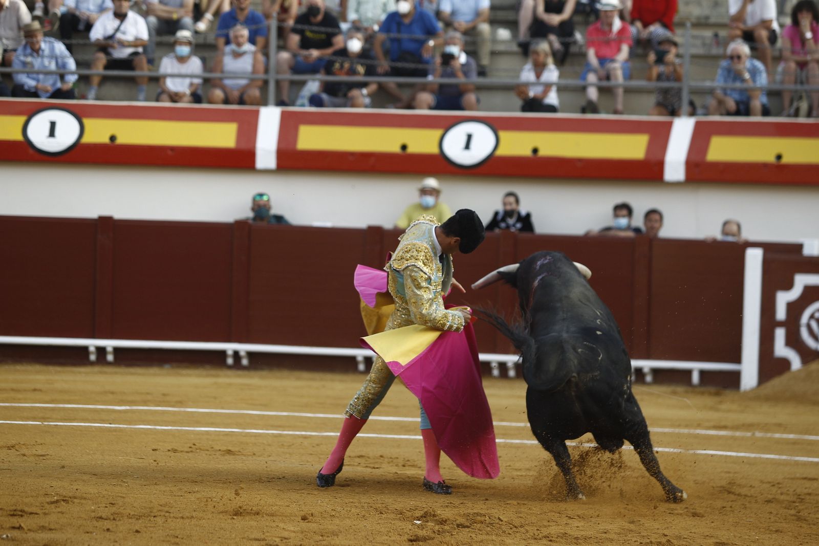 Corrida de toros del diestro Jesús de Almería en Vera.