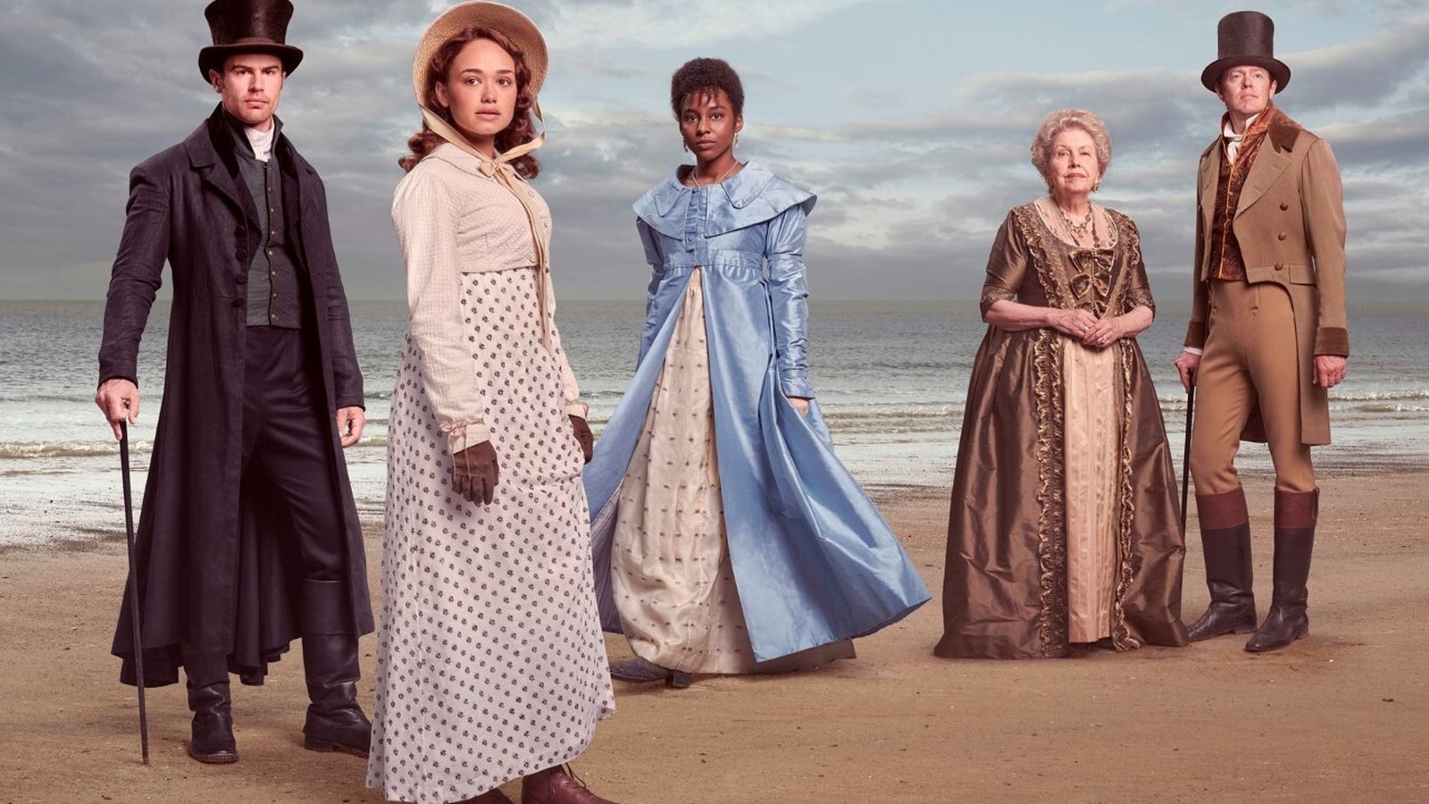 Los personajes principales de 'Sanditon'