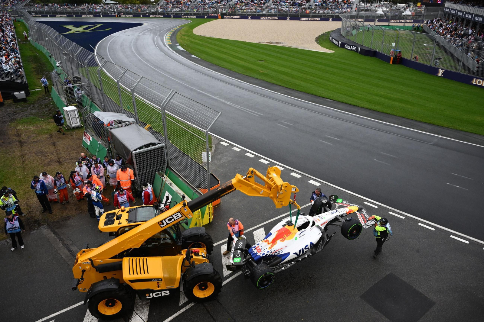 Los fotos del arranque de la Fórmula 1 en Melbourne