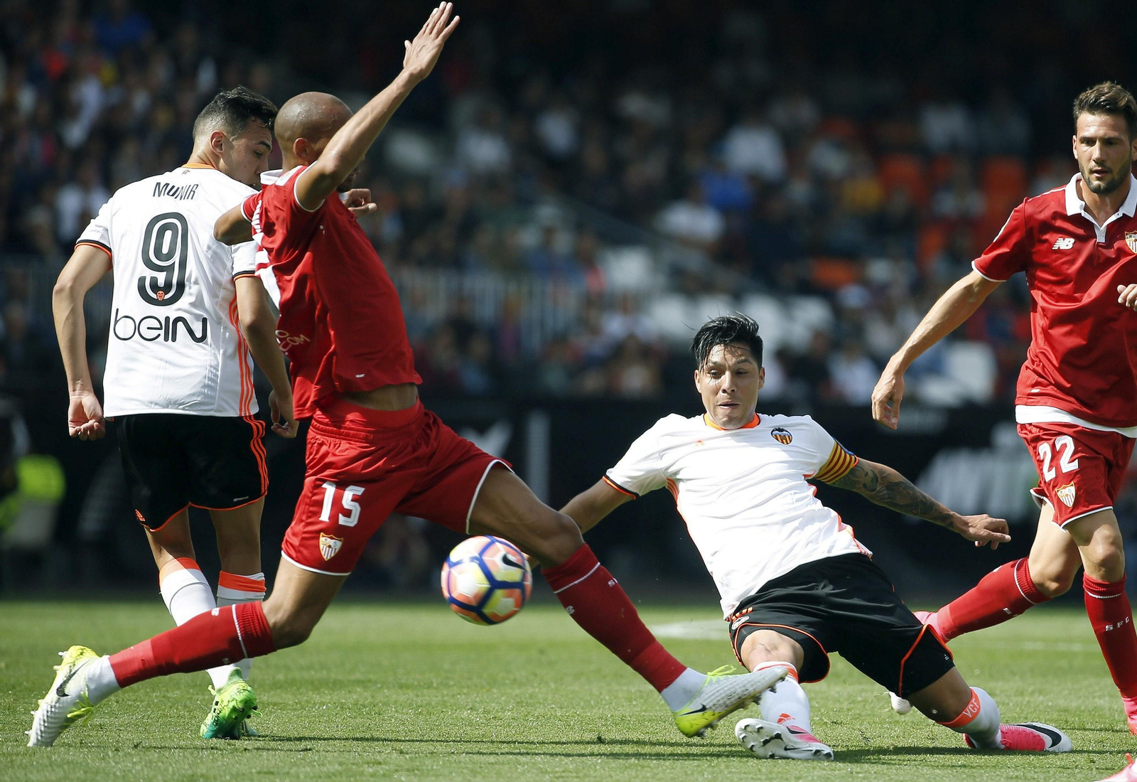 Las imágenes del Valencia-Sevilla