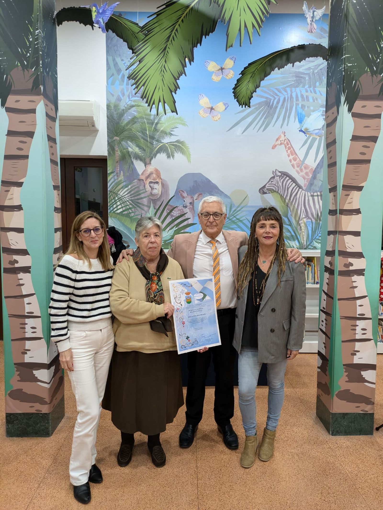 Reconocimiento a Mar del Sur.