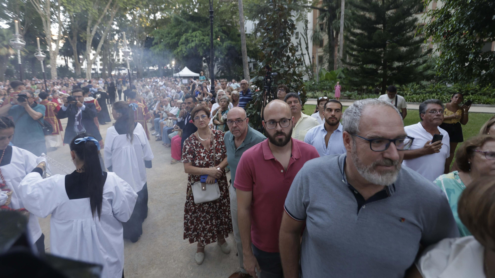 La Magna Mariana de Algeciras por el Parque María Cristina, en imágenes
