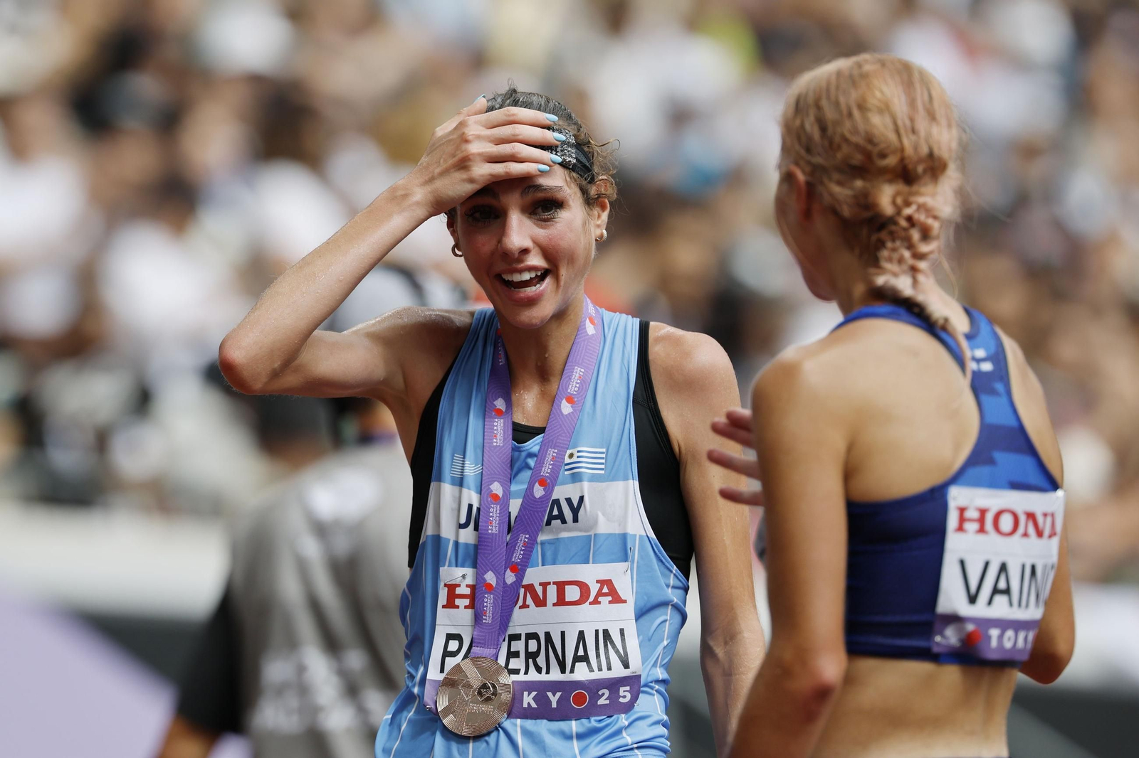 Las mejores imágenes del triunfo de Seville en 100 metros y del resto del Mundial de atletismo