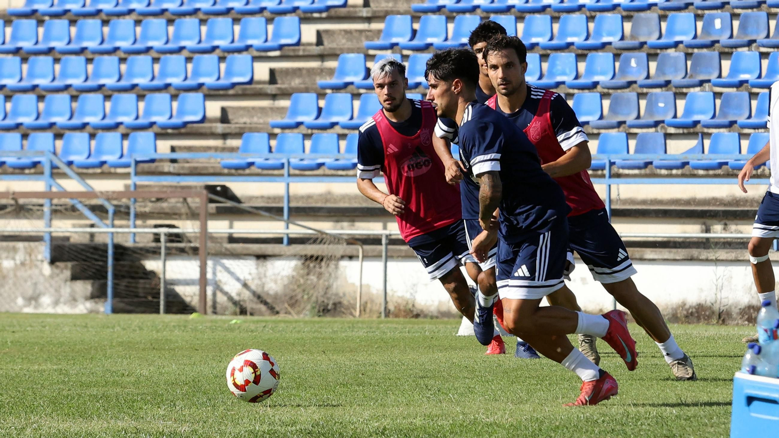 Primer entrenamiento del Xerez CD en el Pedro Garrido de Jerez
