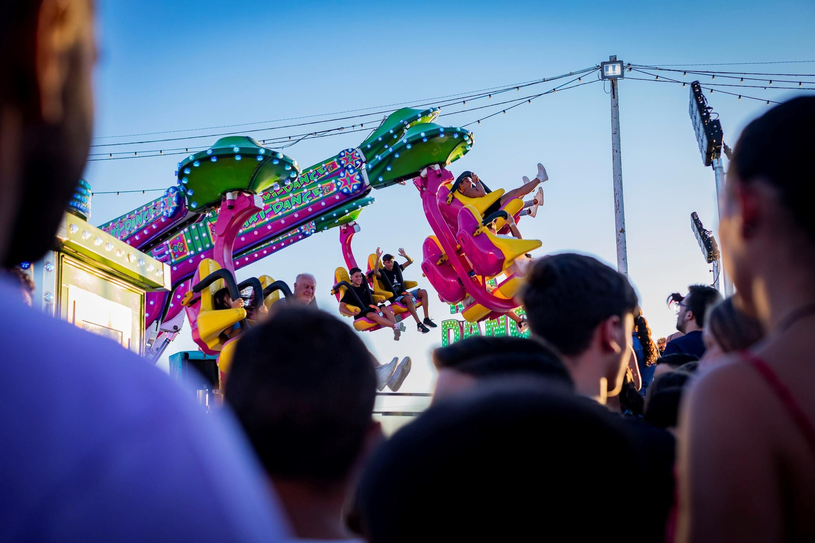 Una de las atracciones de la Feria del Carmen y la Sal