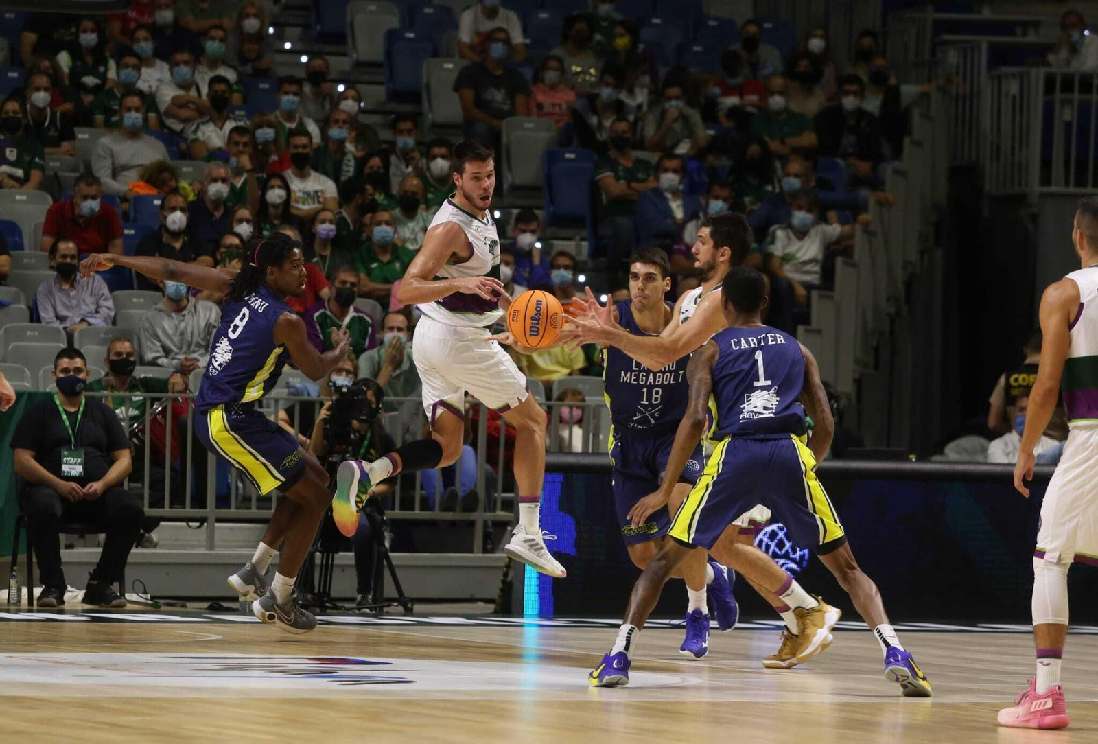 Las fotos del Unicaja-Lavrio Megabolt