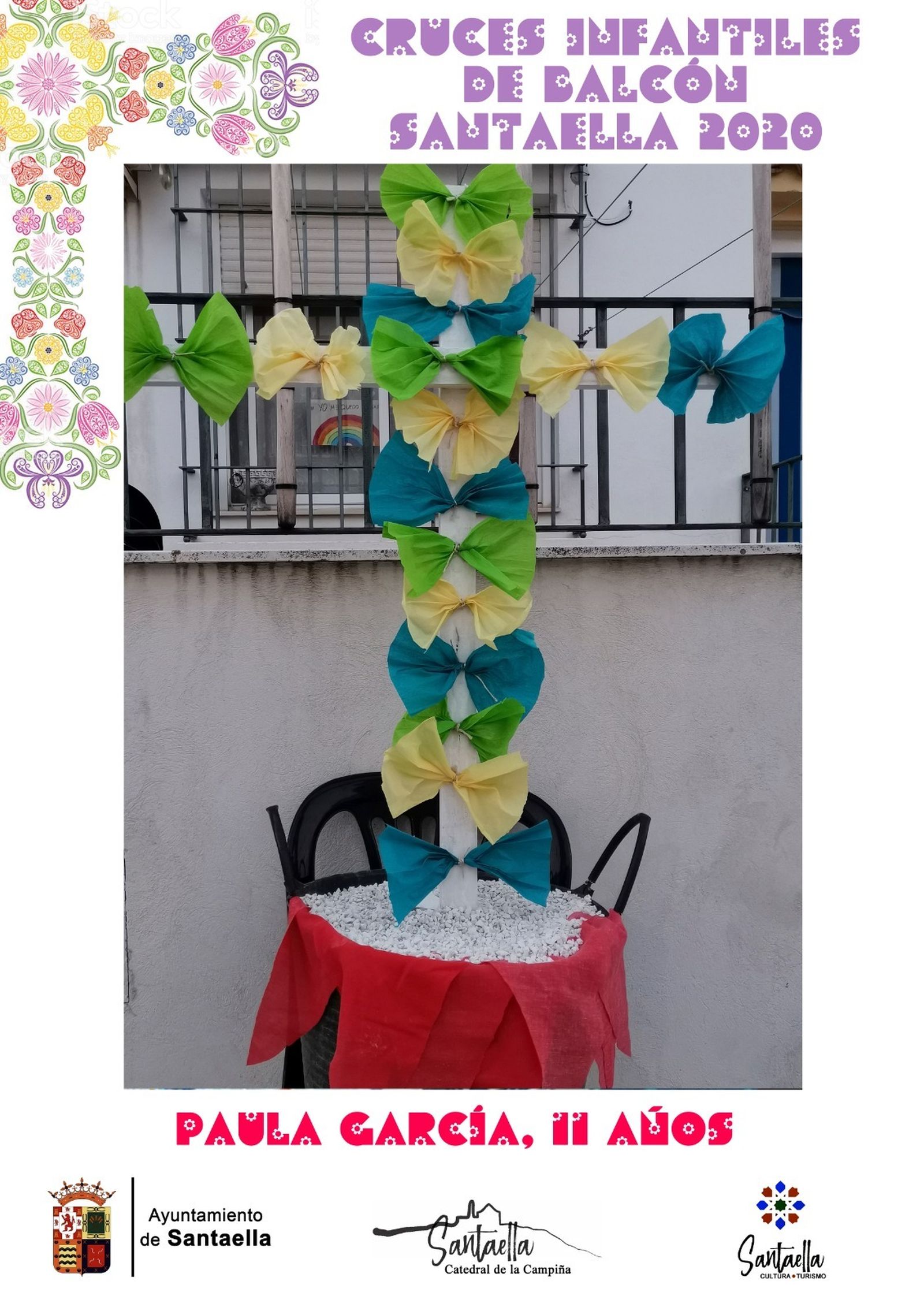 Así son las Cruces de Mayo de los niños de Santaella