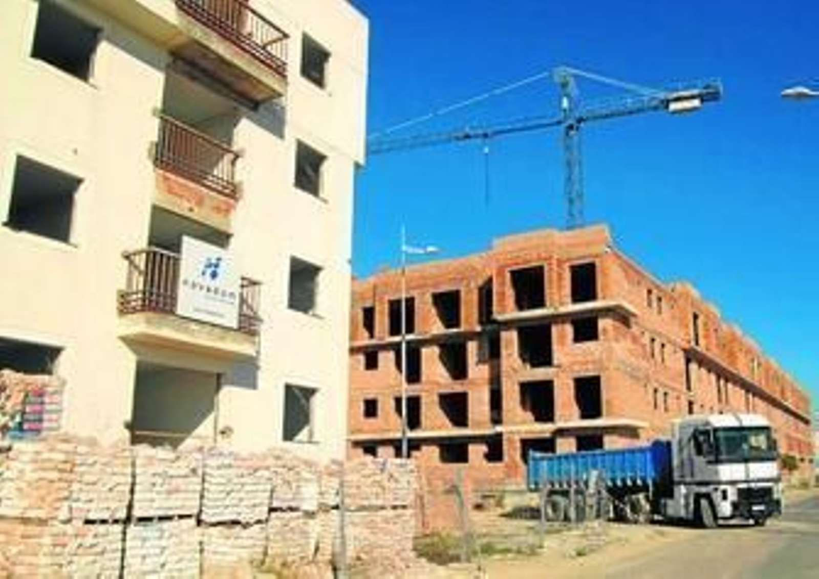 Estado de una de las promociones de Aifos en 2012, tres años después de declarar el concurso de acreedores de la empresa.