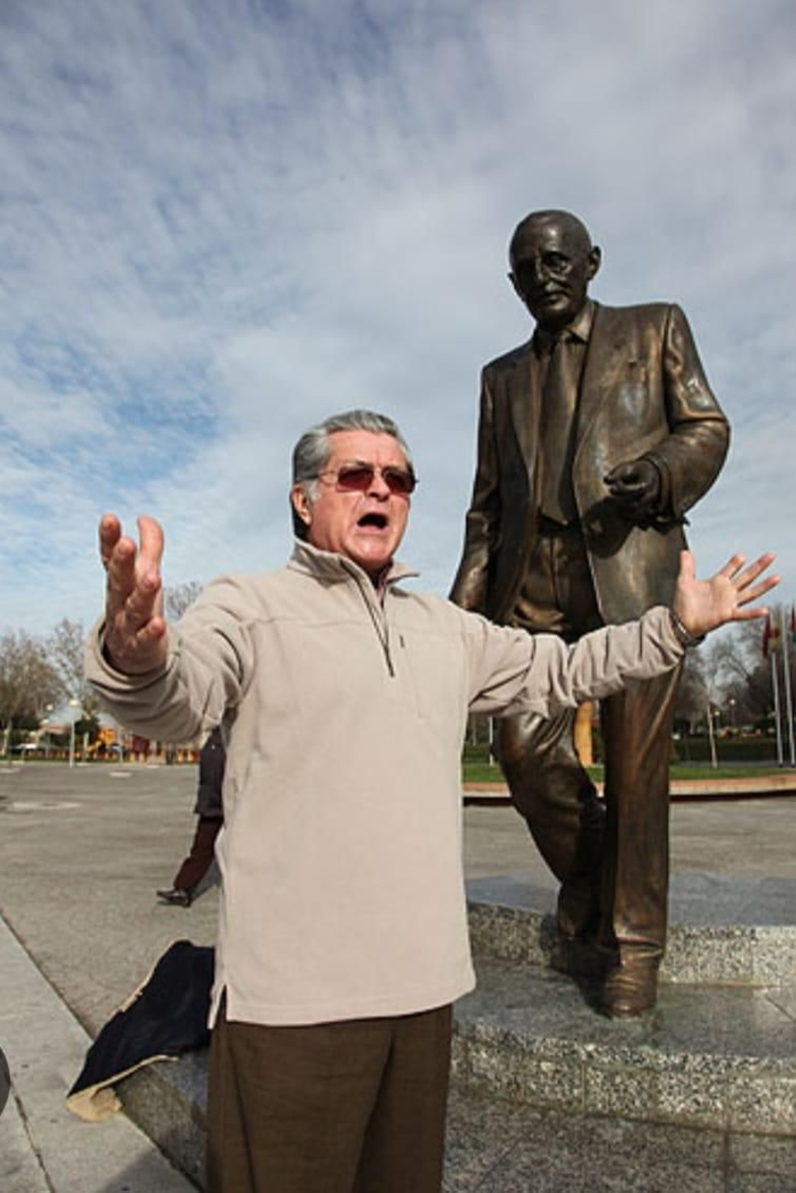 Alfonso Salmerón, cantaor nacido en Almería en 1944.