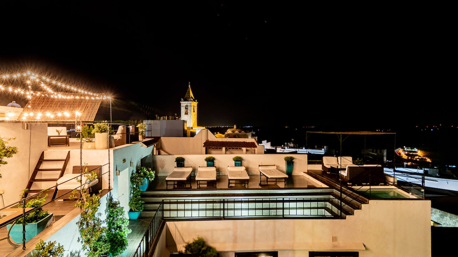 Esta terraza es una de las más altas de Vejer.