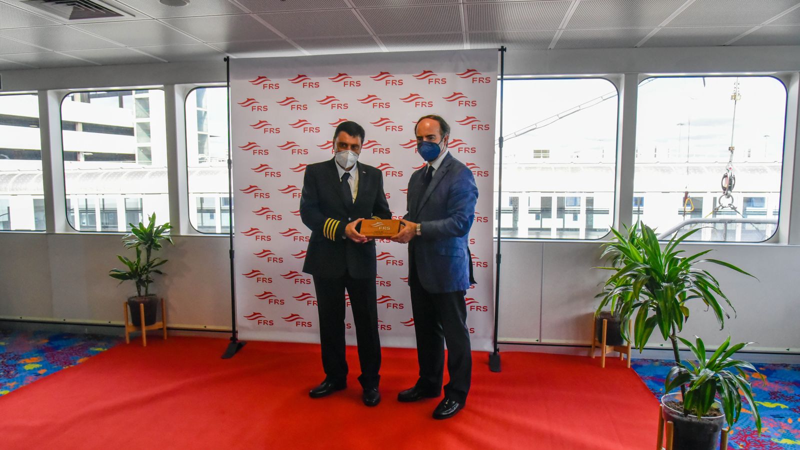 Las fotos de la inaguración del Ferry Levante Jet