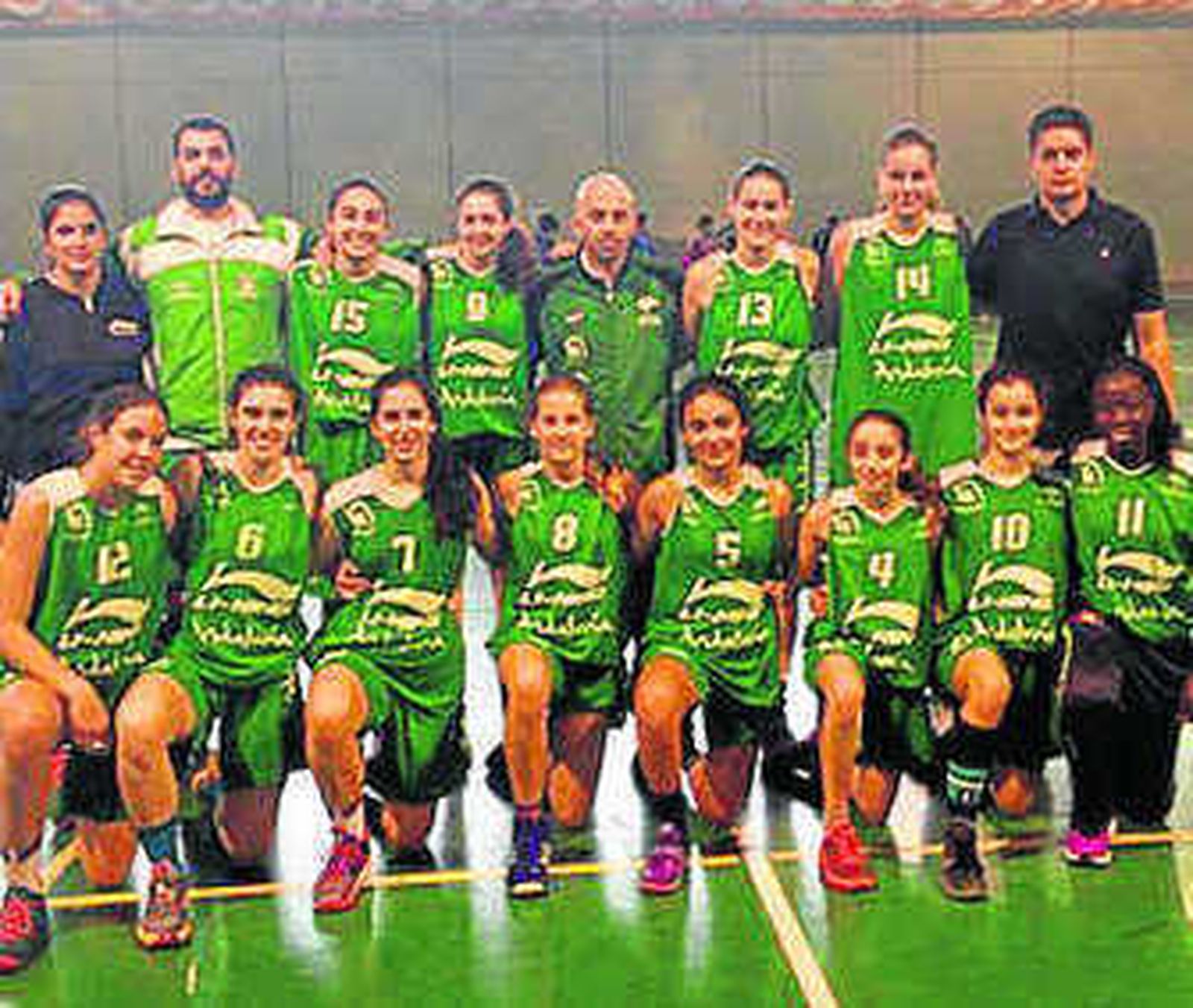 Las infantiles (i) y los cadetes de Andalucía.