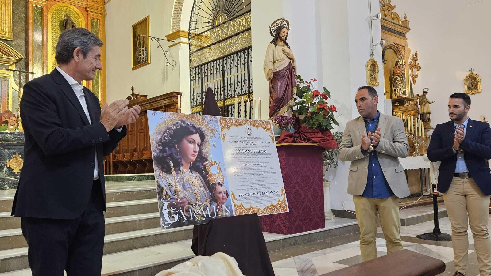La Hermandad de la Virgen del Carmen de Adra ha desvelado el cartel.