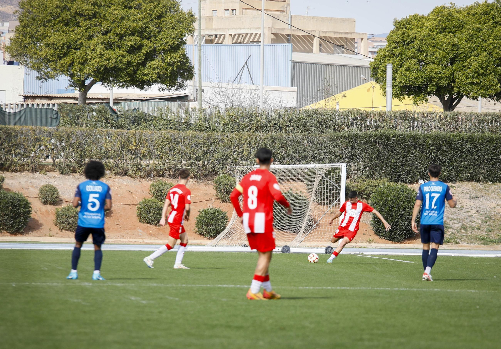 Imágenes del partido entre Almeria B contra Villanovense de segunda RFEF