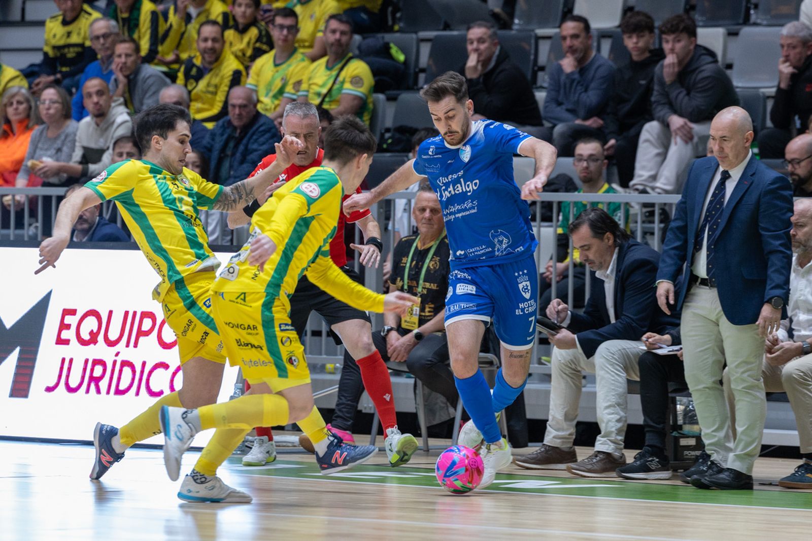 La victoria copera del Jaén FS sobre Quesos El Hidalgo Manzanares