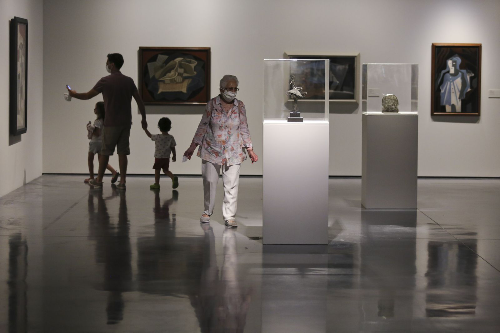 La colección semipermanente del Centro Pompidou Málaga, 'De Miró a Barceló. Un siglo de arte español'.