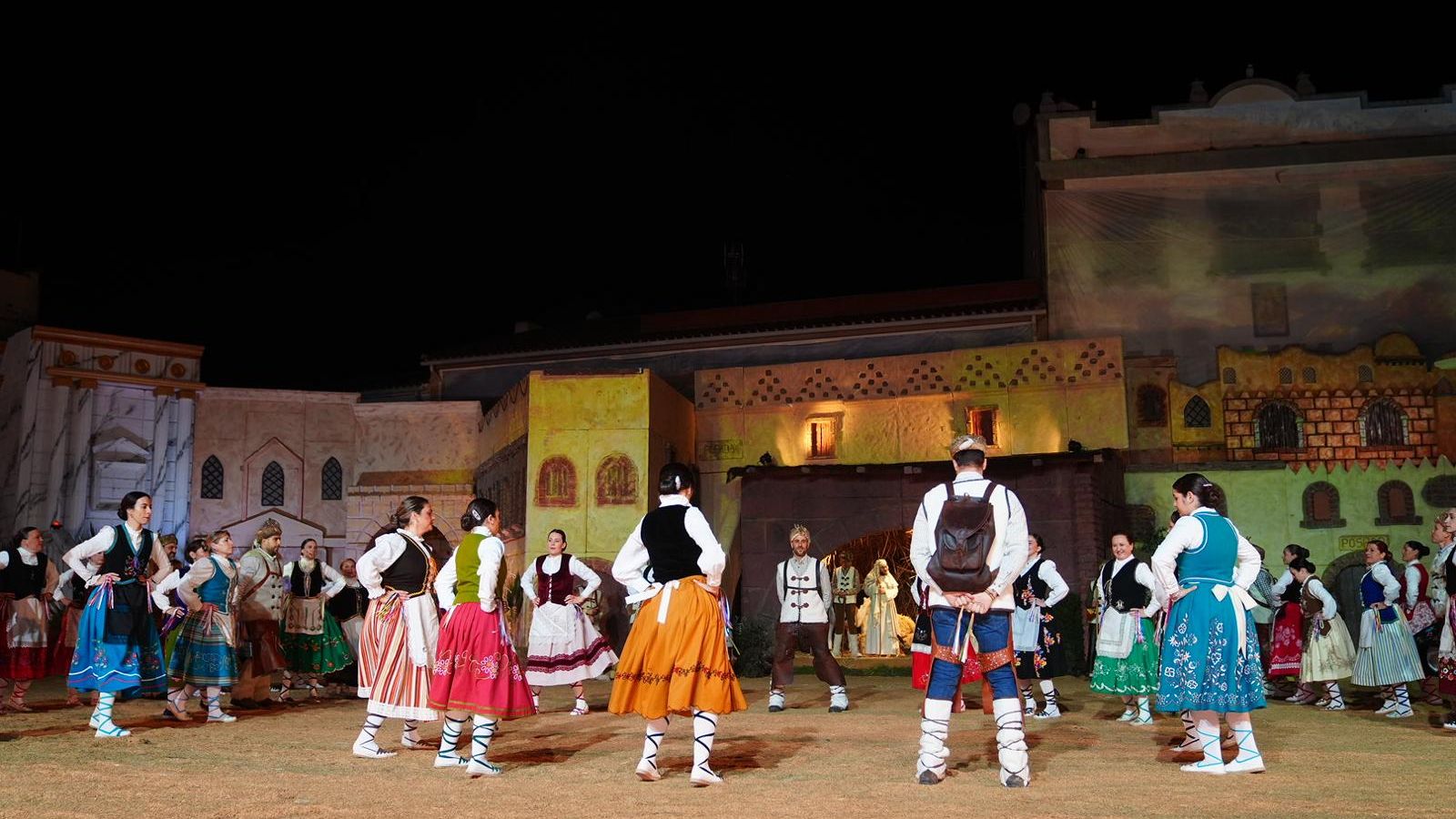 Una escena de baile.