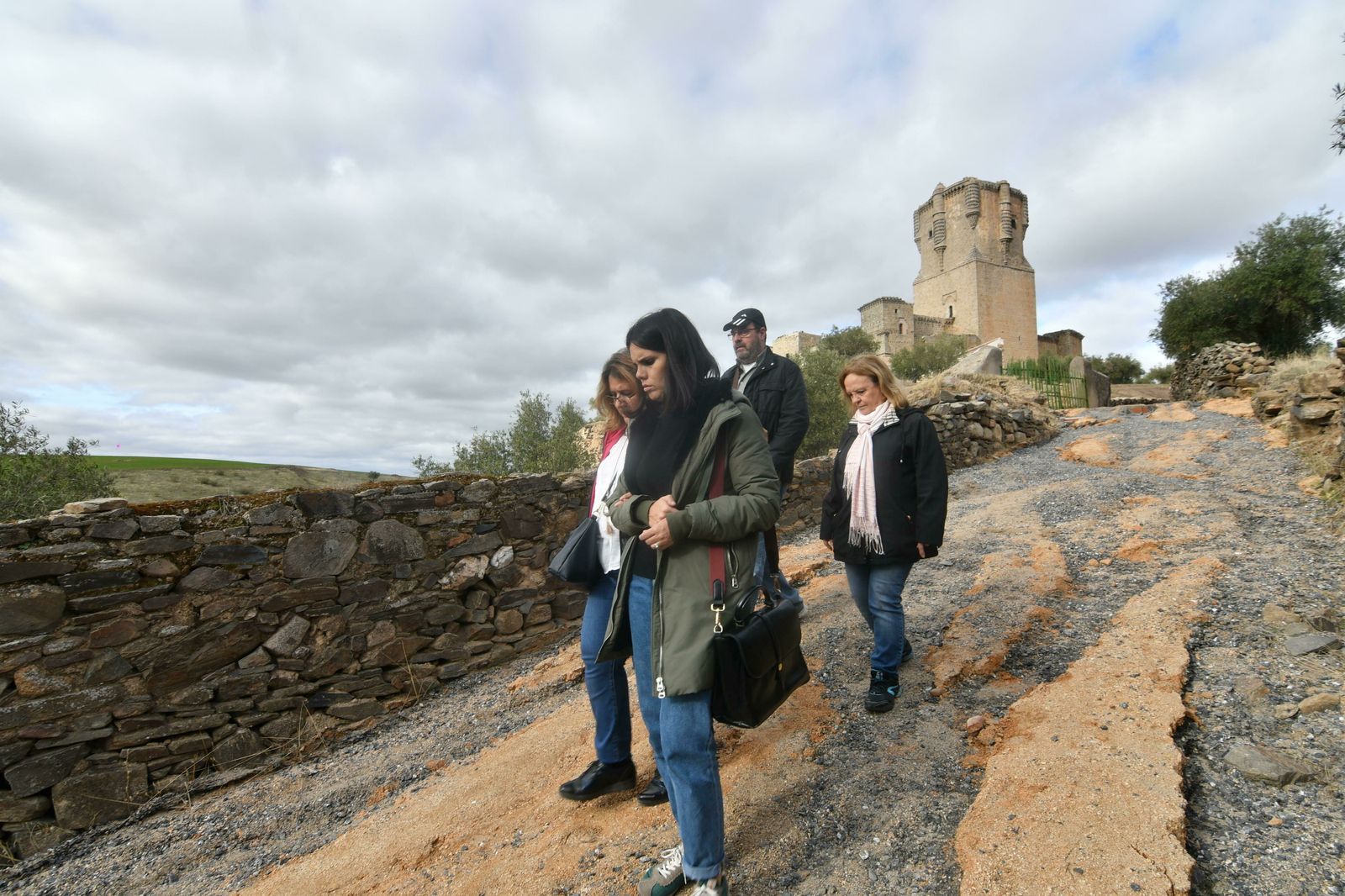 El Castillo de Belalcázar recibe sus primeras visitas tras su restauración
