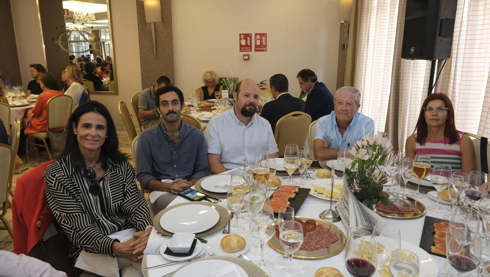 Imágenes del Foro Joly en Almería, con el Gobernador del Banco de España, Pablo Hernández de Cos