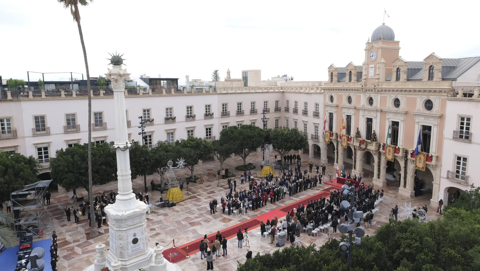 La Policía Local de Almería celebra su patrón San Esteban, en imágenes