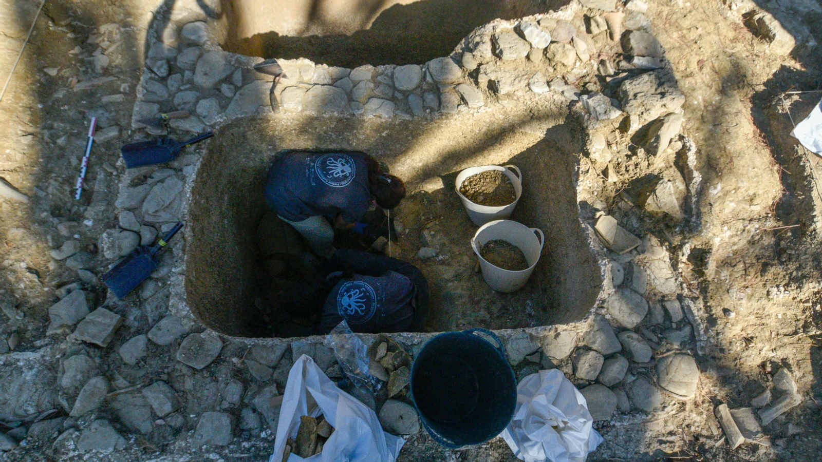 La fabrica de salazón en el yacimiento arqueológico de Carteia