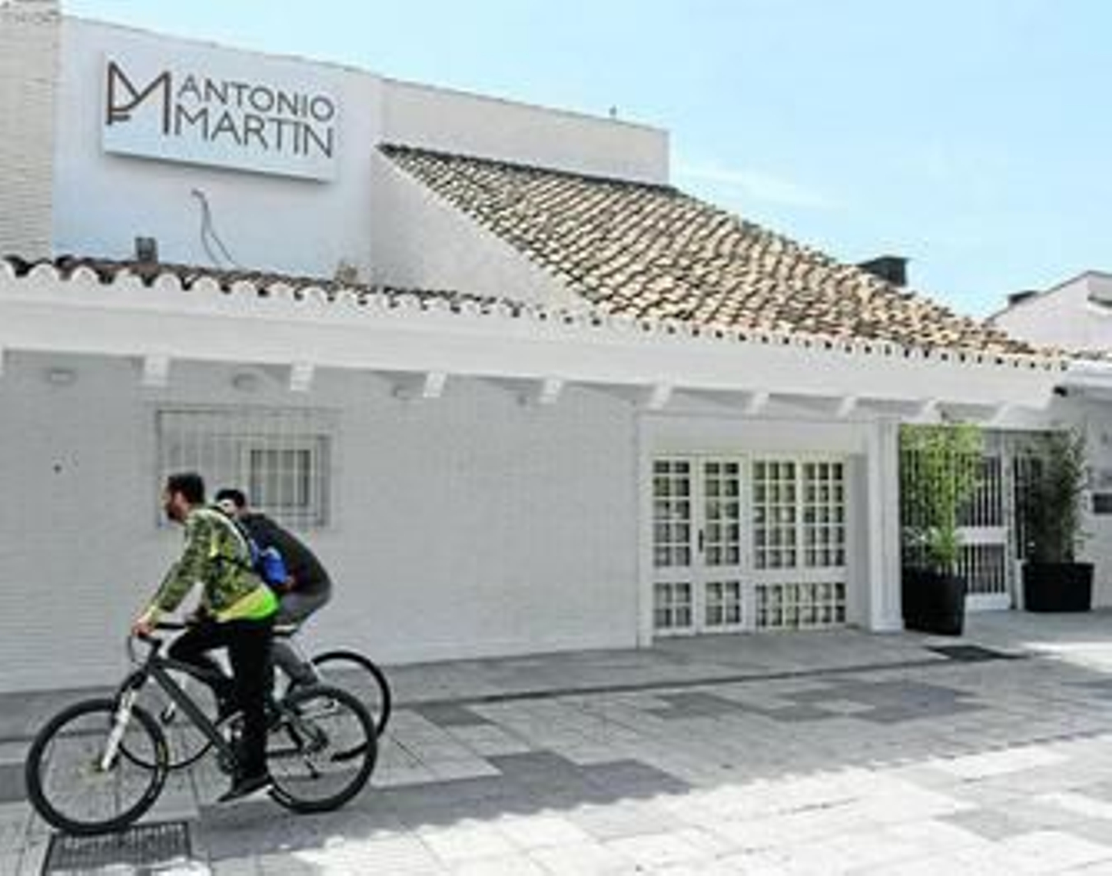 Vista exterior del restaurante.