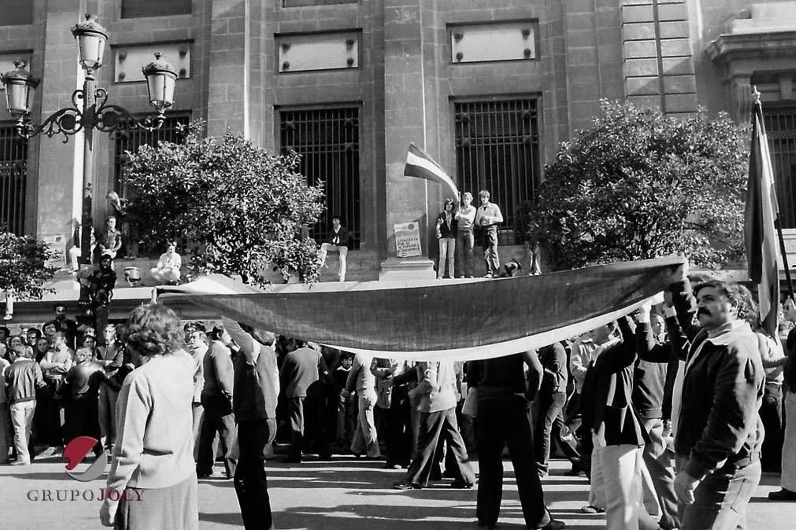 La histórica manifestación del 4 de diciembre de 1977