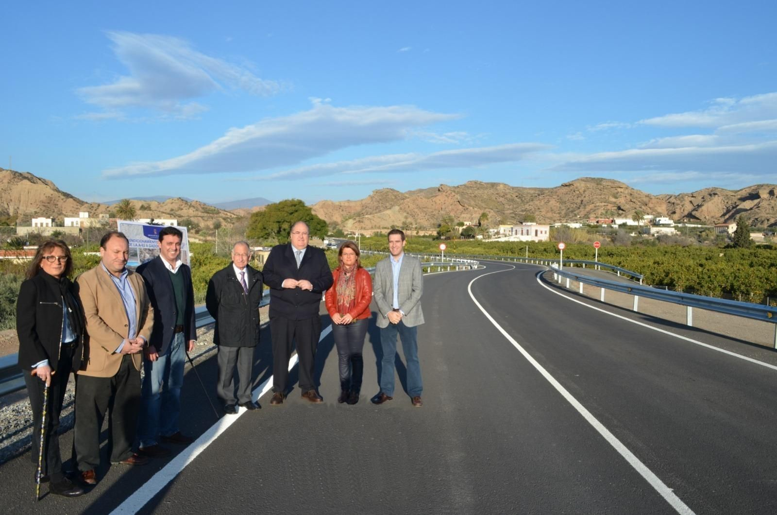 En 2014 ya se pavimentaron 1.500 metros de esta vía.