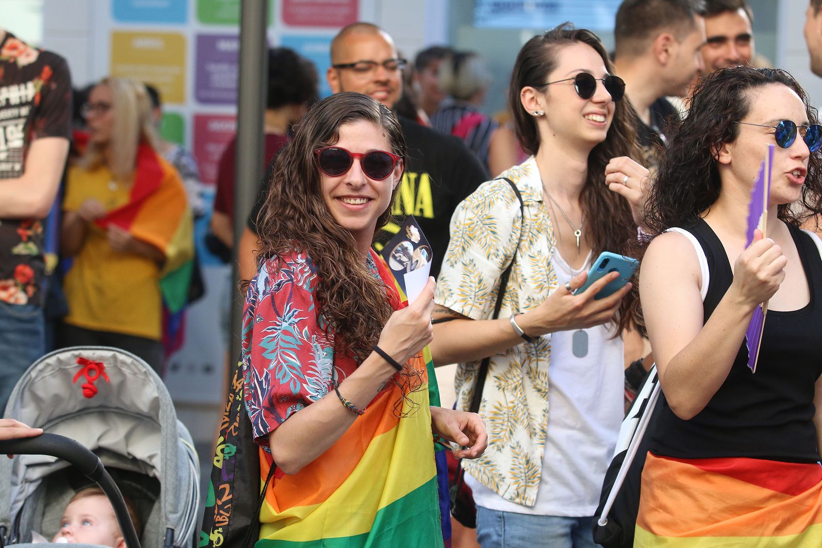 Las imágenes del Orgullo LTBI de Almería