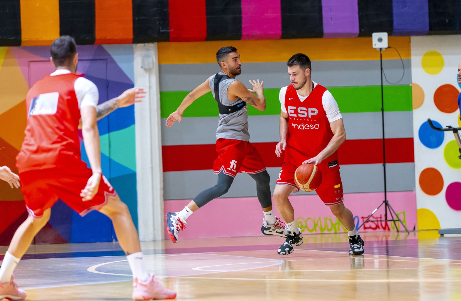Fotos: Alberto Díaz, Brizuela y Barreiro ya entrenan con España