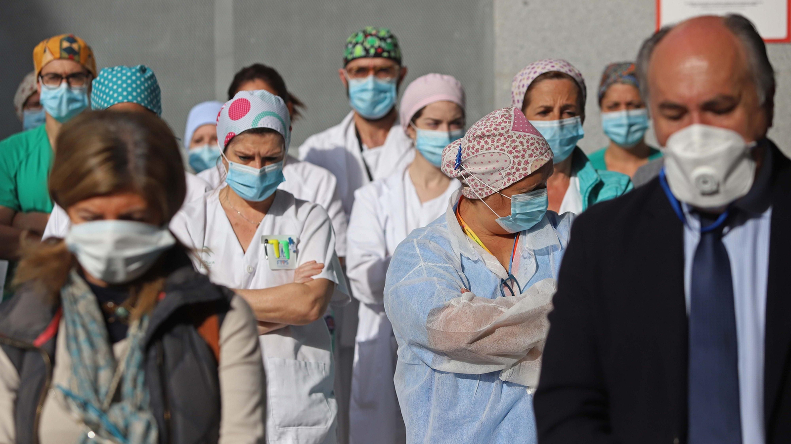 Homenaje a la primera sanitaria victima del COVID-19 en la provincia de Cádiz
