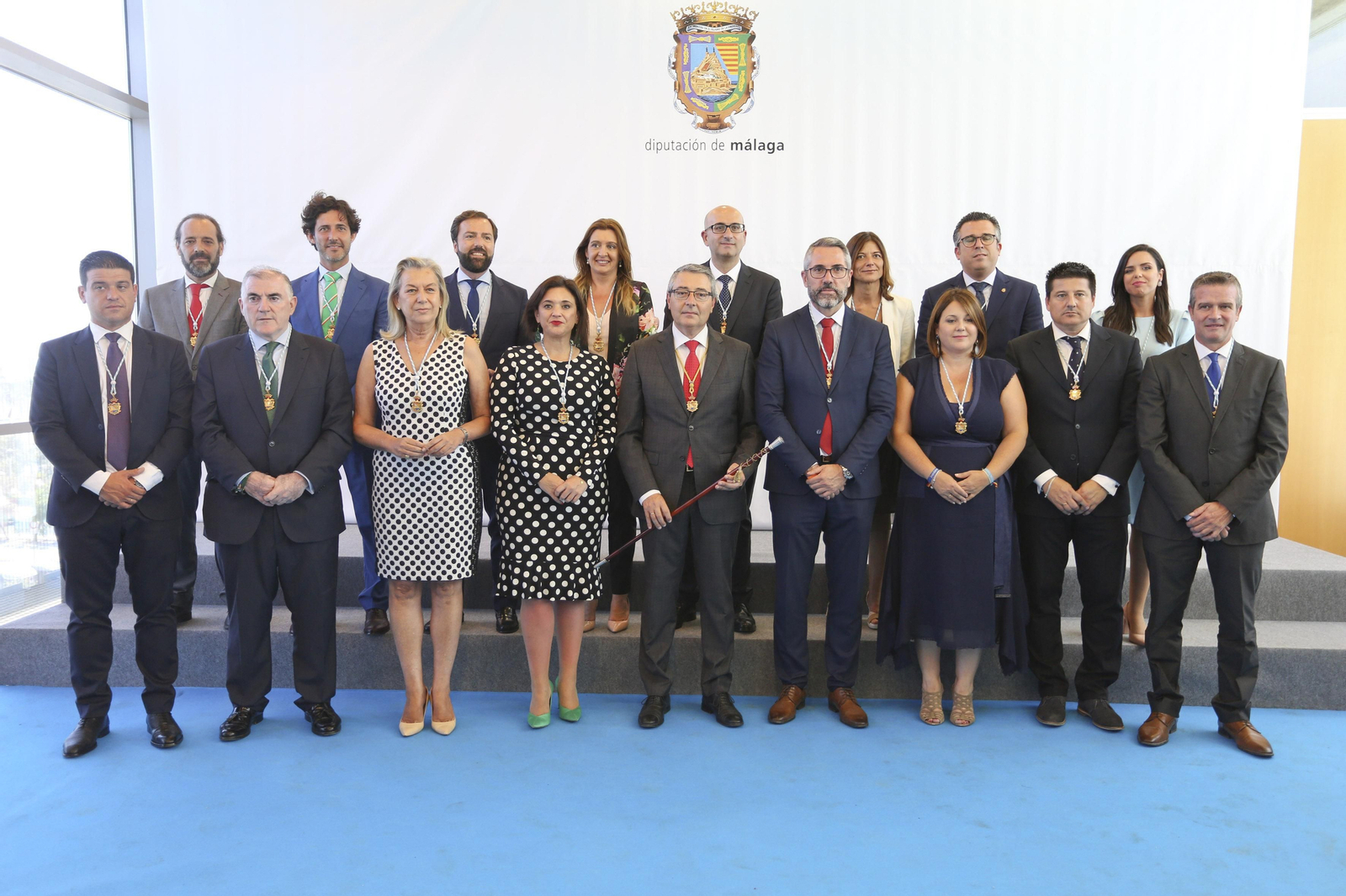 Las fotos del Pleno de la constitución de la Diputación de Málaga