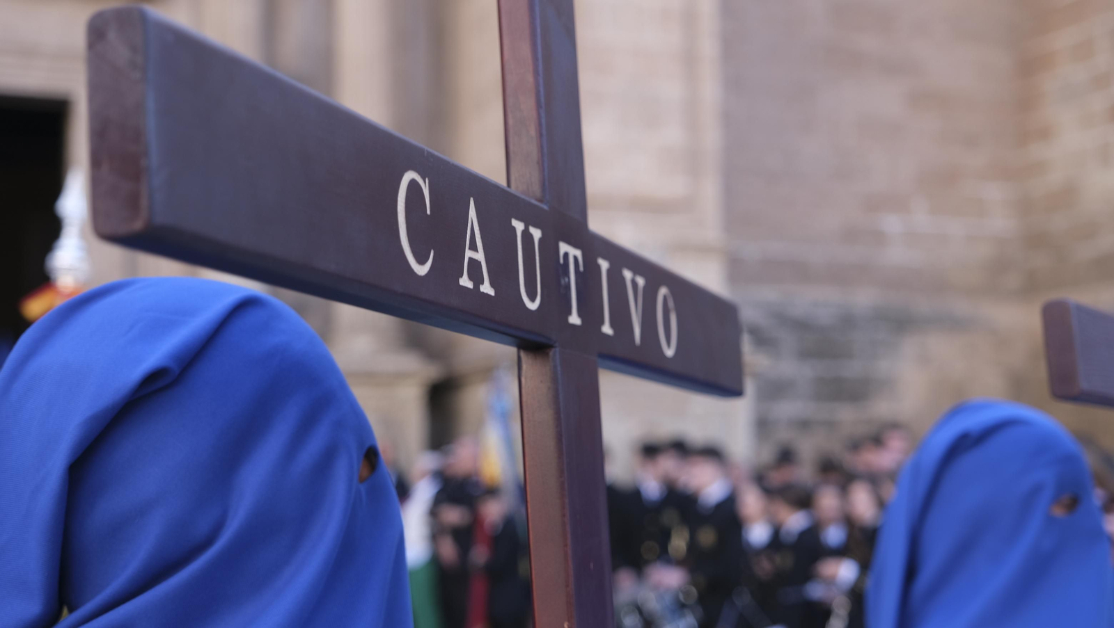 La procesión de Prendimiento en Almería, en imágenes