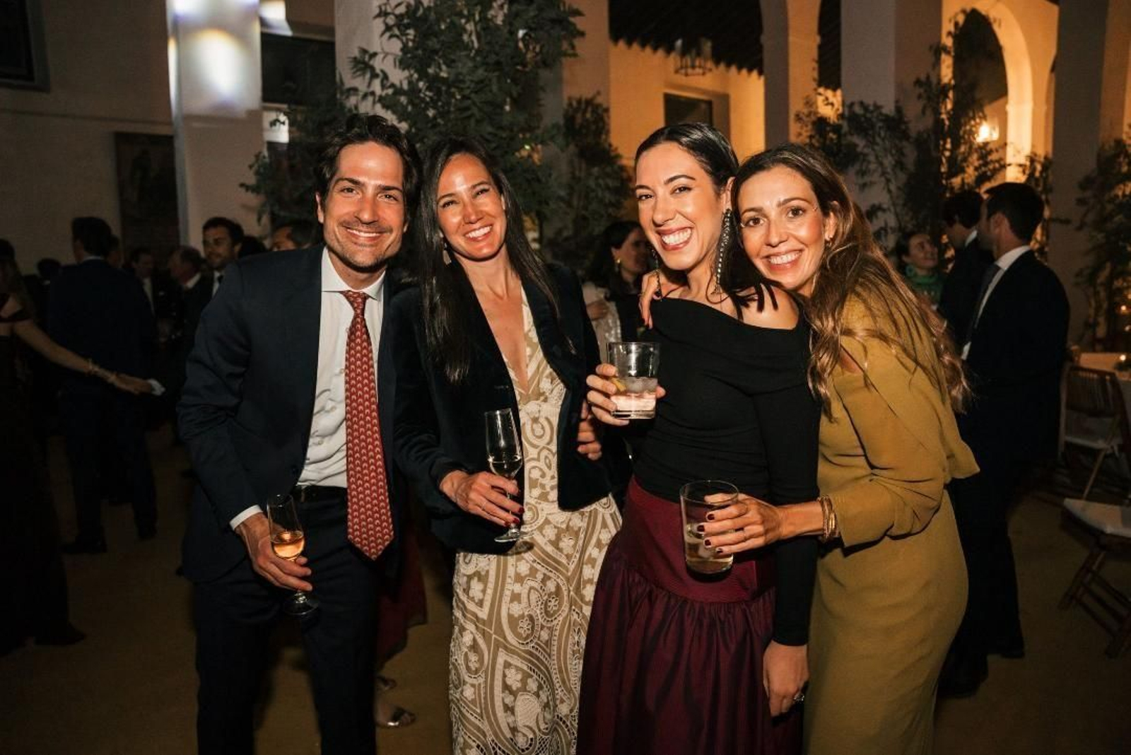 Humberto Joly Castro, Marta Colmenarejo, Loran Ramos y Olimpia Ojeda, durante la celebración. Humberto Joly Castro, Marta Colmenarejo, Loran Ramos y Olimpia Ojeda, durante la celebración.
